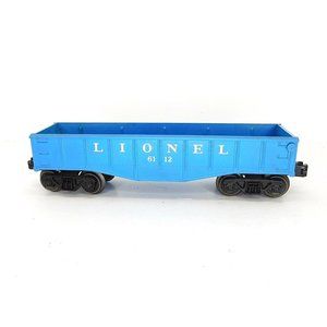 Vintage Lionel 6042 Gondola Car Freight Carrier Blue